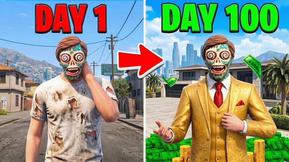 How to Survive 100 Days as a Billionaire in GTA 5 in 2026